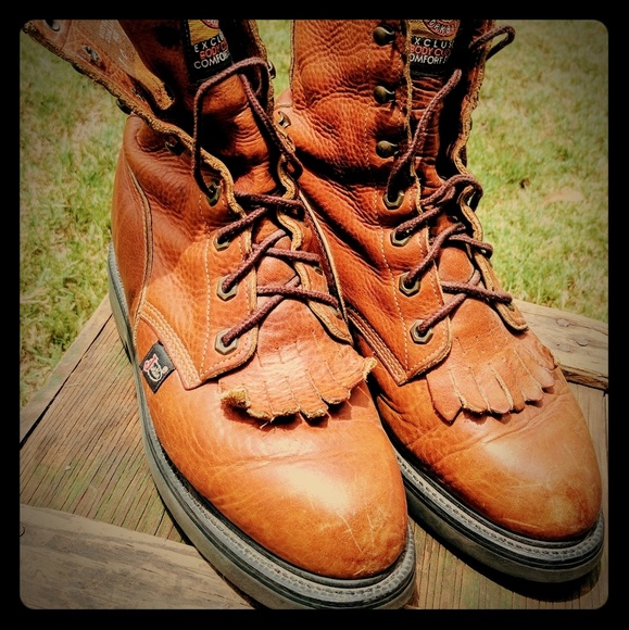 COPY - Justin Workboots - Picture 1 of 5